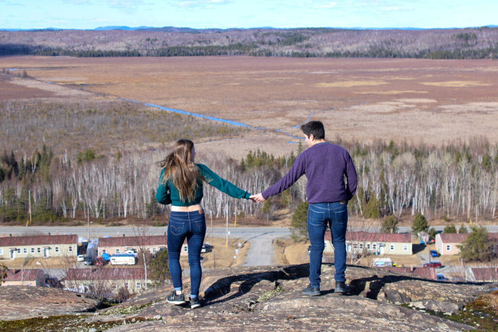 Client photoshoot in Hanmer Ontario